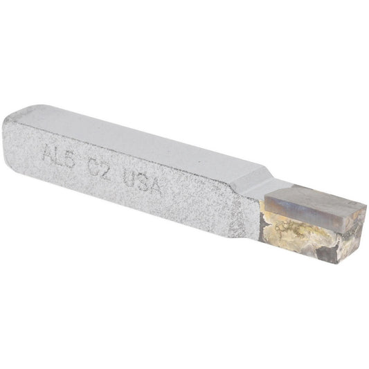 CLAPP & HANEY BRAZED TOOL 105 Single Point Tool Bit AL-5, 5/16" Shank Width, 5/16" Shank Height, C2 Solid Carbide Tip, Left Hand