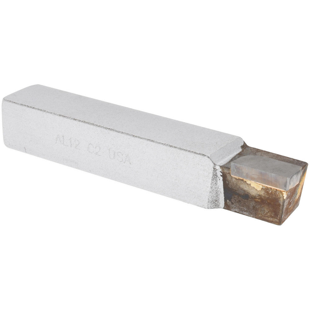 CLAPP & HANEY BRAZED TOOL 130 Single Point Tool Bit AL-12, 3/4" Shank Width, 3/4" Shank Height, C2 Solid Carbide Tip, Left Hand