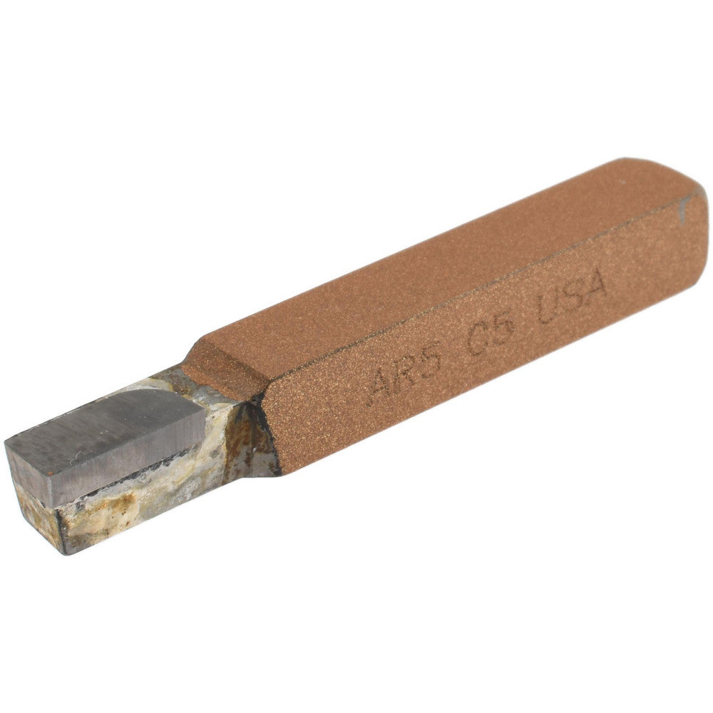 CLAPP & HANEY BRAZED TOOL 7 Single Point Tool Bit AR-5, 5/16" Shank Width, 5/16" Shank Height, C5 Solid Carbide Tip, Right Hand