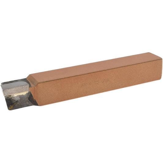 CLAPP & HANEY BRAZED TOOL 44040 Single Point Tool Bit AR-16, 1" Shank Width, 1" Shank Height, C5 Solid Carbide Tip, Right Hand