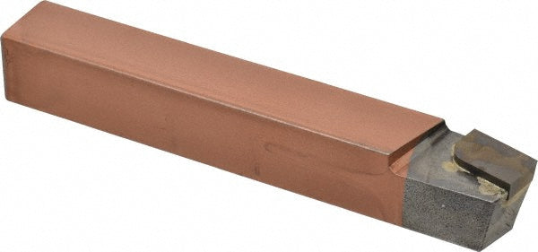 CLAPP & HANEY BRAZED TOOL 236-7 Single Point Tool Bit BR-16, 1" Shank Width, 1" Shank Height, C5 Solid Carbide Tip, Right Hand