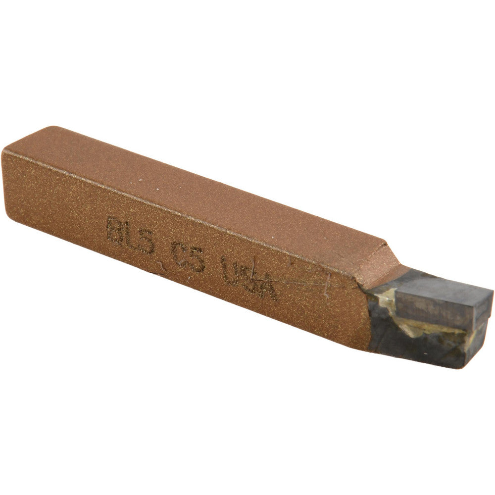 CLAPP & HANEY BRAZED TOOL 306 Single Point Tool Bit BL-5, 5/16" Shank Width, 5/16" Shank Height, C5 Solid Carbide Tip, Left Hand