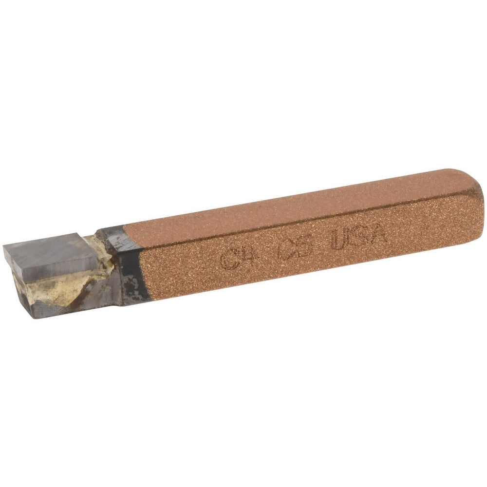 CLAPP & HANEY BRAZED TOOL 401 Single Point Tool Bit C-4, 1/4" Shank Width, 1/4" Shank Height, C5 Solid Carbide Tip, Neutral