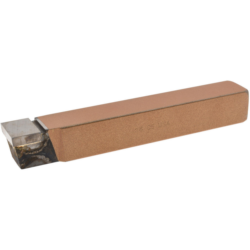 CLAPP & HANEY BRAZED TOOL 436-7 Single Point Tool Bit C-16, 1" Shank Width, 1" Shank Height, C5 Solid Carbide Tip, Neutral