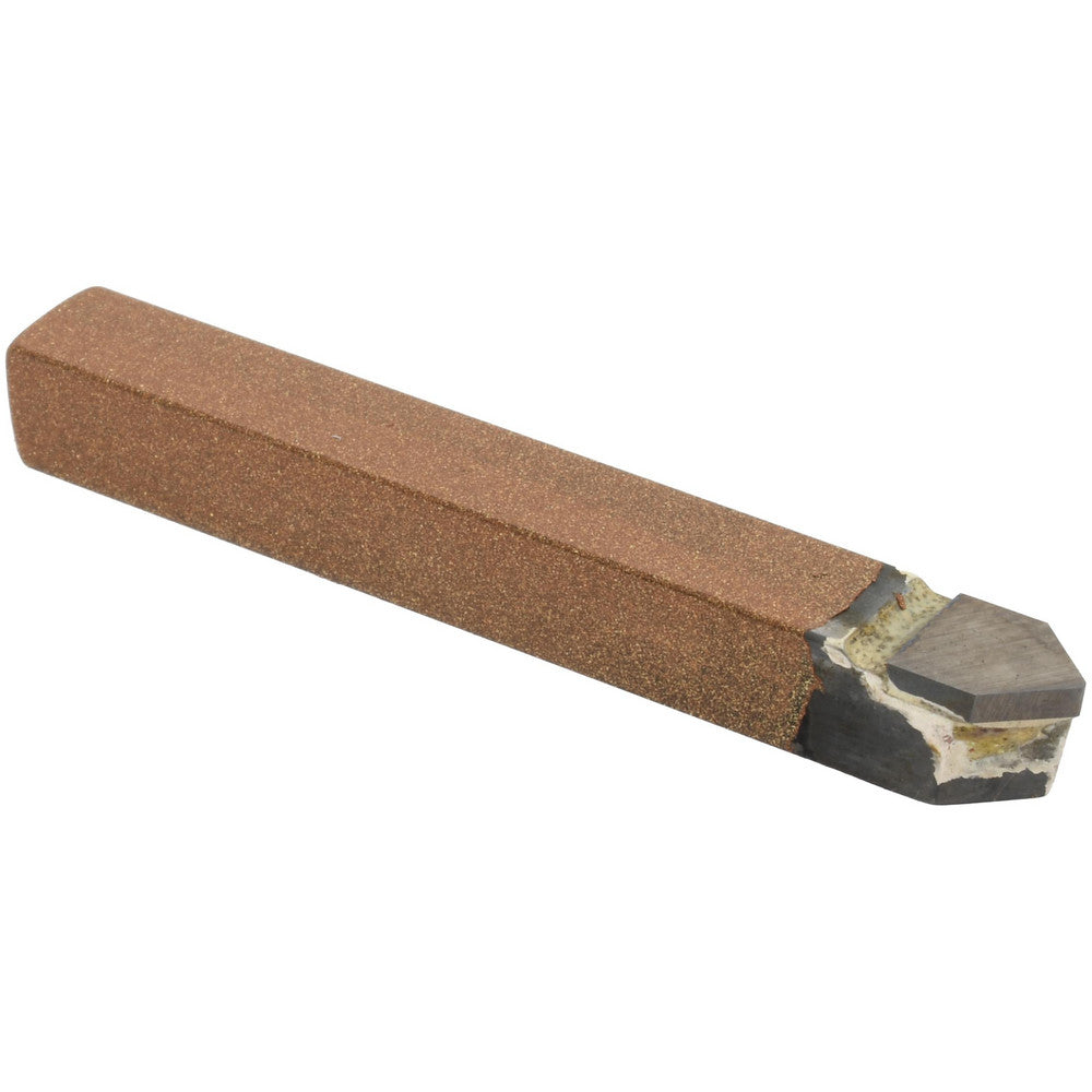CLAPP & HANEY BRAZED TOOL 501 Single Point Tool Bit D-4, 1/4" Shank Width, 1/4" Shank Height, C5 Solid Carbide Tip, Neutral