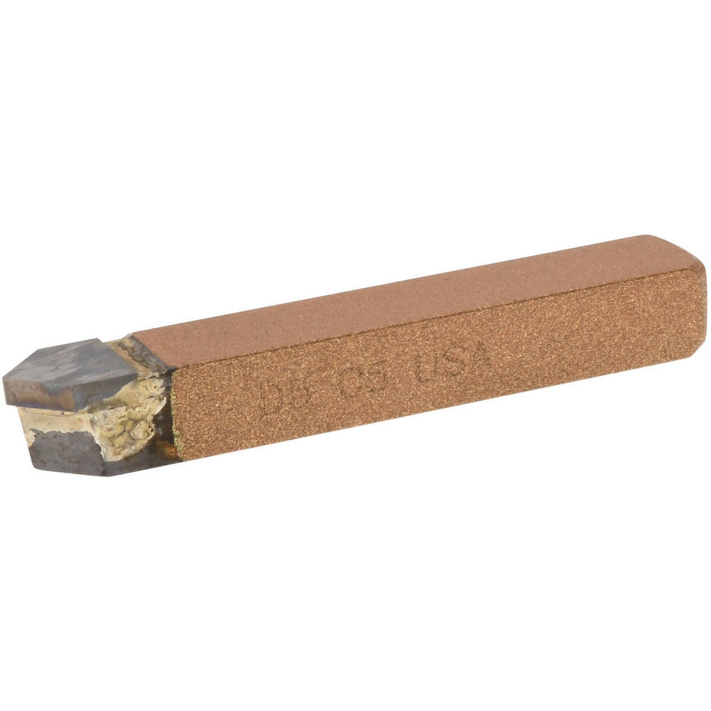 CLAPP & HANEY BRAZED TOOL 506 Single Point Tool Bit D-5, 5/16" Shank Width, 5/16" Shank Height, C5 Solid Carbide Tip, Neutral
