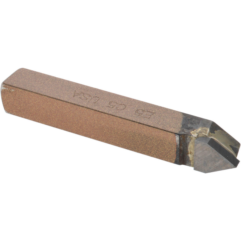 CLAPP & HANEY BRAZED TOOL 606 Single Point Tool Bit E-5, 5/16" Shank Width, 5/16" Shank Height, C5 Solid Carbide Tip, Neutral