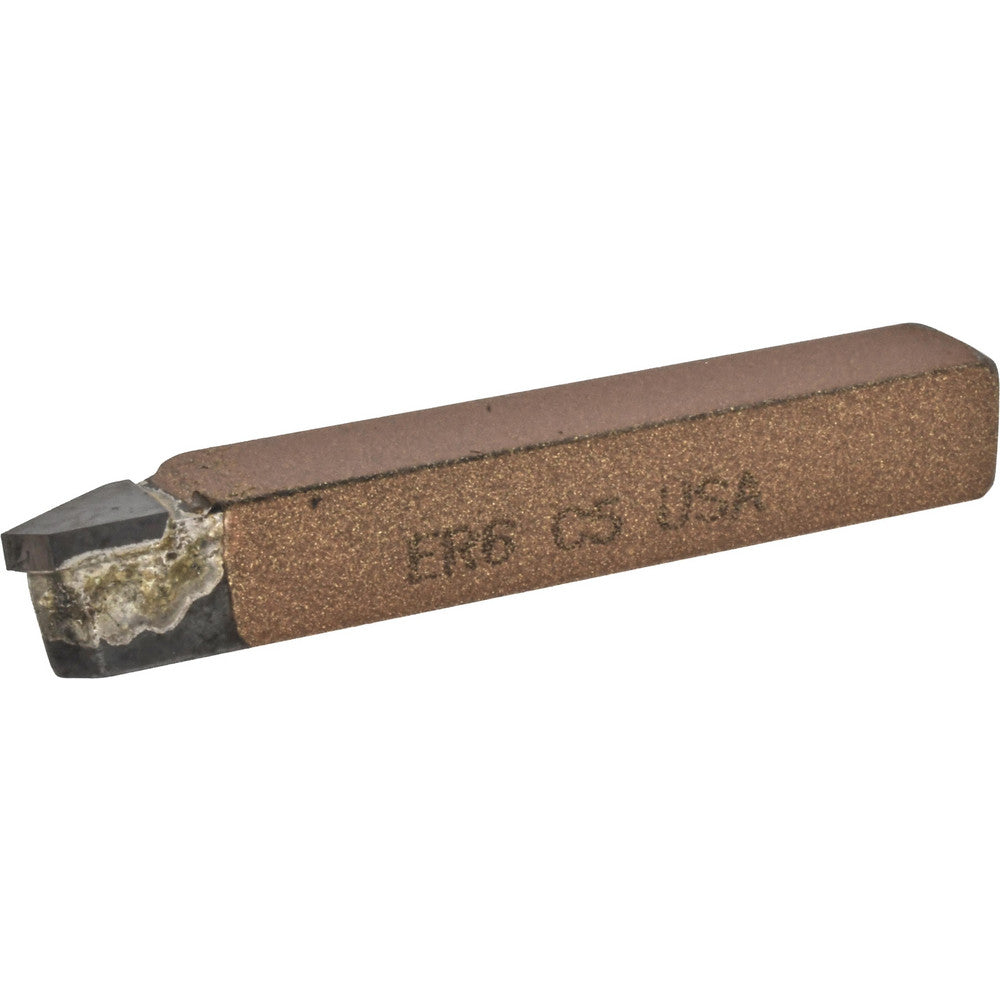 CLAPP & HANEY BRAZED TOOL 704 Single Point Tool Bit ER-6, 3/8" Shank Width, 3/8" Shank Height, C5 Solid Carbide Tip, Right Hand