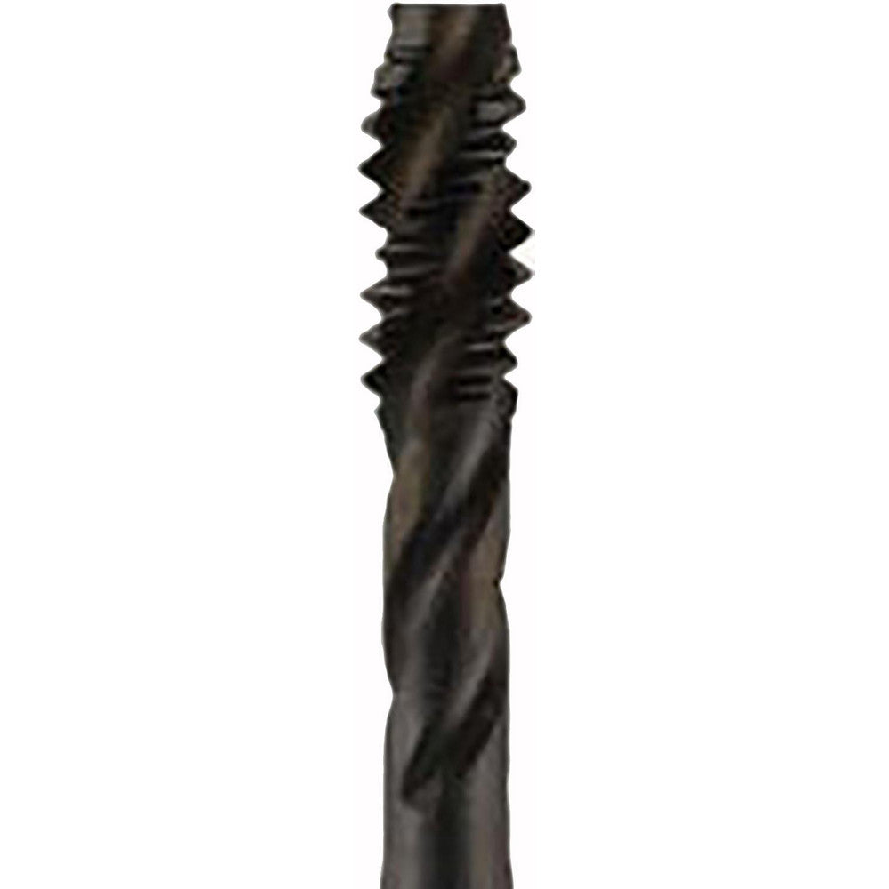 Yamawa 384010 Spiral Flute Tap #10-32, UNF, 3 Flute, Bottoming Chamfer, 2B Class of Fit, Vanadium High-Speed Steel, Oxide Finish