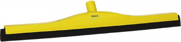 Vikan 77546 Floor squeegee w/Replacement Cassette, 23.6", Yellow
