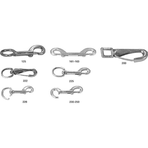 Campbell T7605801 Round Eye Bolt Snap 4" Long, 110 lb Load Capacity