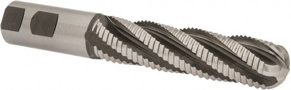 Hertel 72846447 Roughing End Mill 1" Dia, 5 Flute, Coarse Pitch, Single End, Cobalt