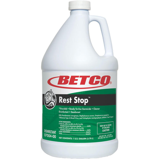 Betco BET700400 Bathroom Cleaners Product Type Toilet Bowl Cleaner  Form Liquid  Container Type Bottle  Container Size 1 gal  Scent Fresh Floral  Material Application Sinks Toilets Grout Tile
