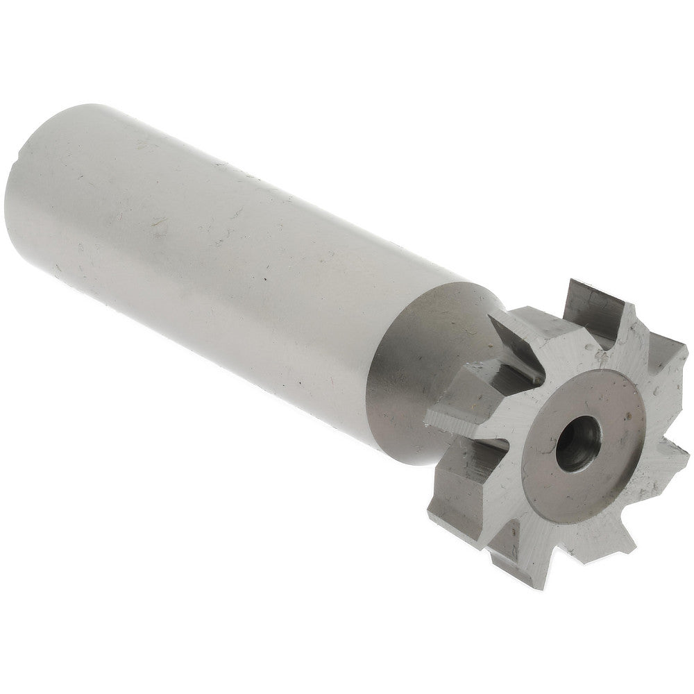 MOON CUTTERS CO. STKY650 Woodruff Keyseat Cutter 0.75" Cut Dia, 0.1875" Cut Width, 1/2" Shank Dia, Staggered Tooth