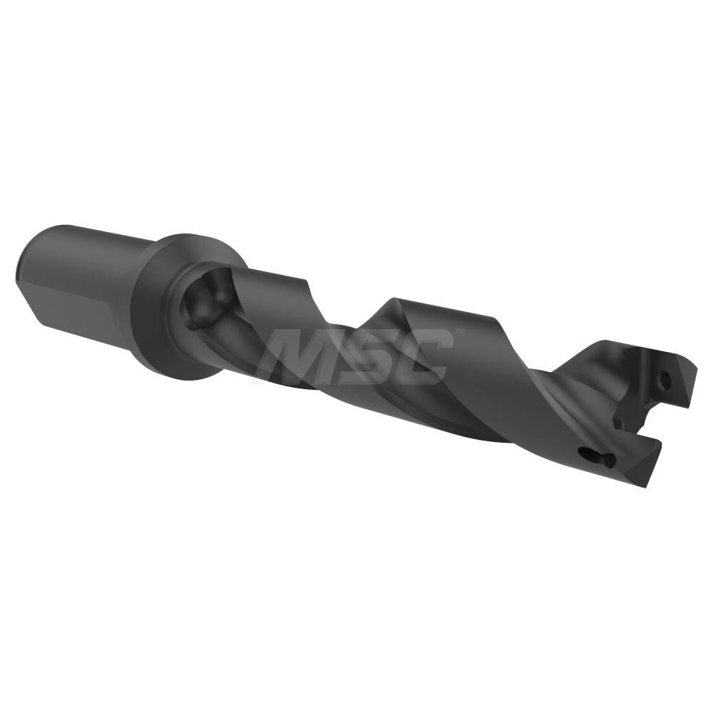 Allied Machine and Engineering 60522H-100F Indexable Spade Drill 0.8661 to 0.9448" Dia, 4-23/32" Max Depth, Helical Flute