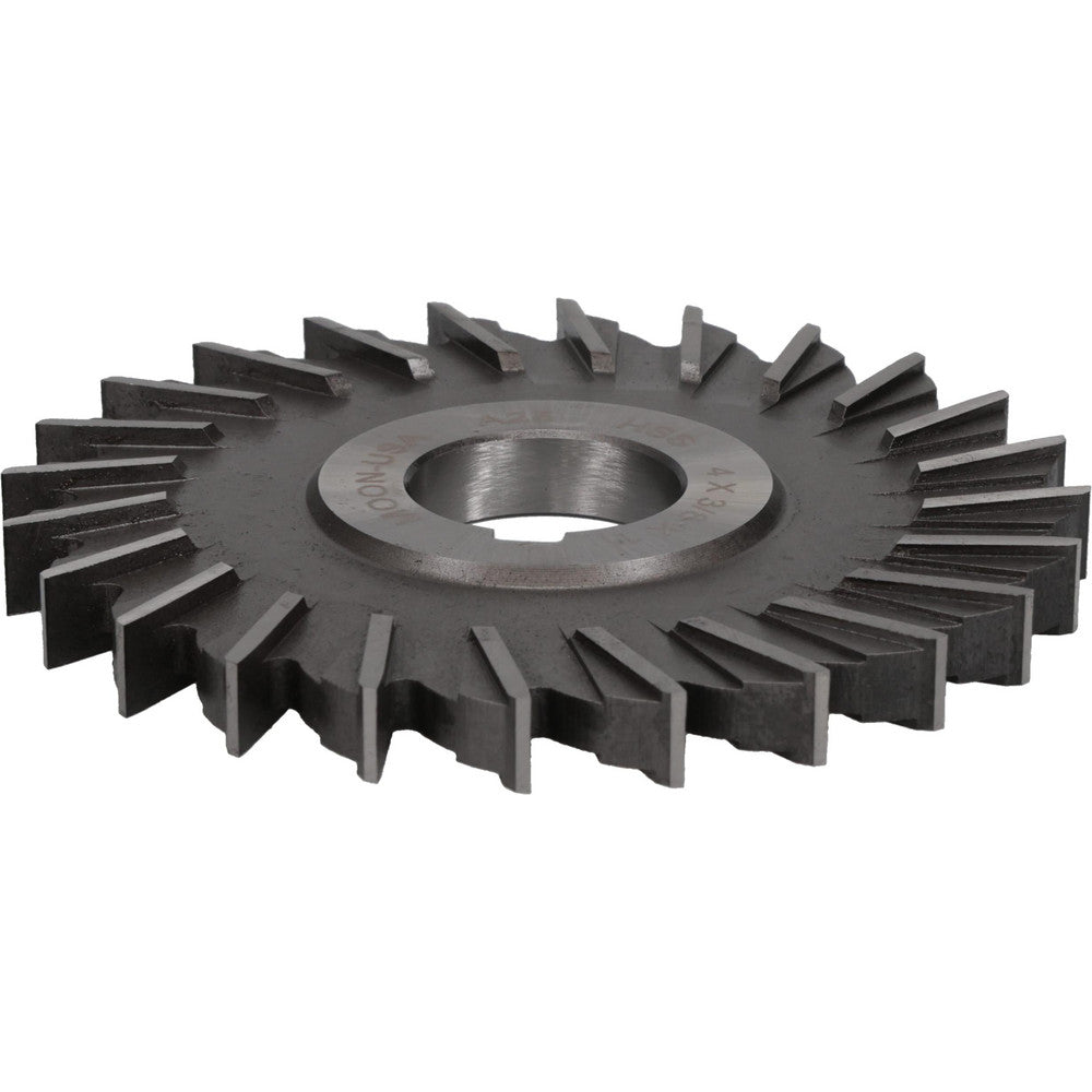 MOON CUTTERS CO. SM4375 Side Milling Cutter 4" Cutter Dia, 3/8" Cutting Width, 1" Arbor Hole, 24 Teeth