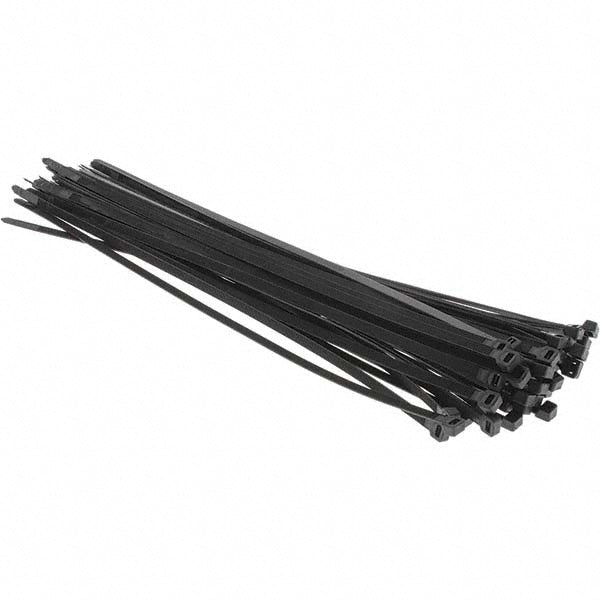 Thomas & Betts L-18-120-0-L Cable Tie 18" Long, Black, Nylon