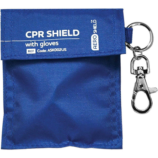 Surefill ASK002US CPR Masks & Shields Disposable Yes  Size Adult  Filter Type One-way Filter  Case Material Plastic  Case Color Blue  Case Type Bag