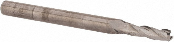 OSG 403-0938 Square End Mill 3/32'' Dia, 5/16'' LOC, 1/8'' Shank Dia, 1-1/2'' OAL, 3 Flutes, Solid Carbide