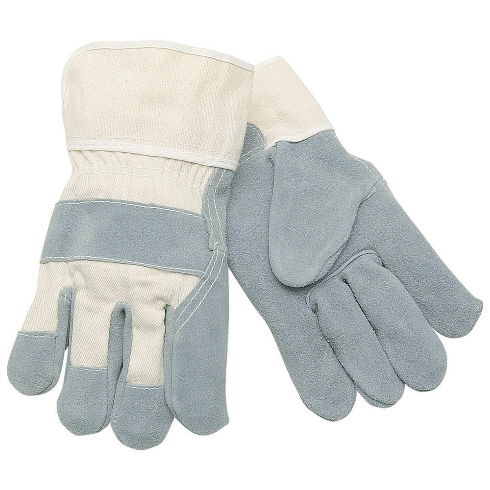 MCR Safety 1400A Work Gloves Memphis® 1400, Size Large, Cowhide Leather Lined, Cowhide Leather, General Purpose