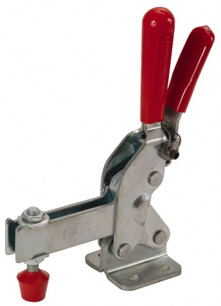 De-Sta-Co 2010-UR Manual Hold-Down Toggle Clamp Vertical, 1,400 lb Capacity, U-Bar, Flanged Base