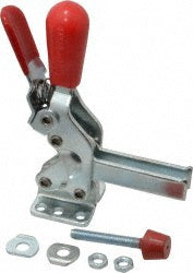 De-Sta-Co 2002-UR Manual Hold-Down Toggle Clamp Vertical, 600 lb Capacity, U-Bar, Flanged Base