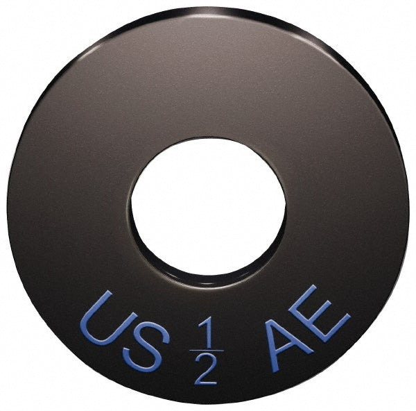 Jergens FW00007 1" Screw USS & SAE Flat Washer Case Hardened Steel, Black Oxide Finish