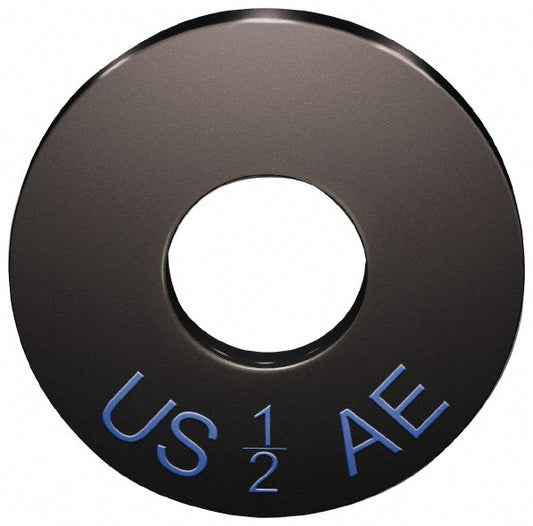 Jergens FW00007 1" Screw USS & SAE Flat Washer Case Hardened Steel, Black Oxide Finish