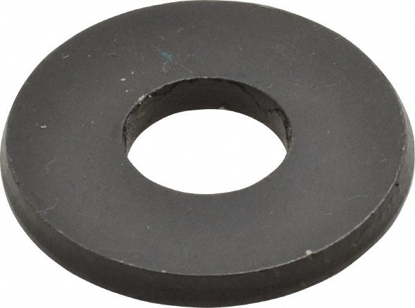 Jergens FW00004 1/2" Screw USS & SAE Flat Washer Case Hardened Steel, Black Oxide Finish