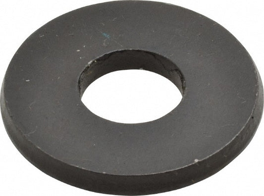 Jergens FW00004 1/2" Screw USS & SAE Flat Washer Case Hardened Steel, Black Oxide Finish