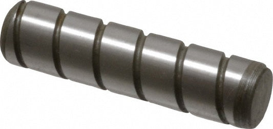 Jergens 31811 Spiral Groove Dowel Pin 5/16 x 1-1/4", Alloy Steel