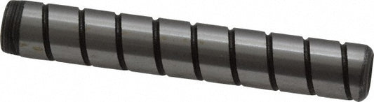 Jergens 31813 Spiral Groove Dowel Pin 5/16 x 2", Alloy Steel