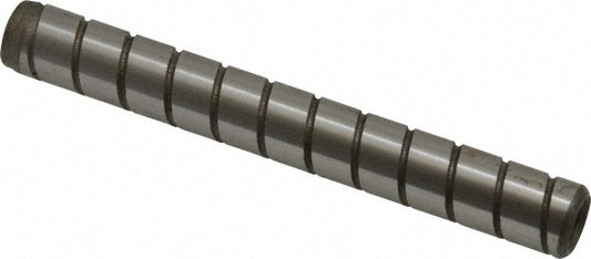 Jergens 31815 5/16" Pin Diam, 2-1/2" Pin Length, #10-32 Thread, Spiral Groove Dowel Pin