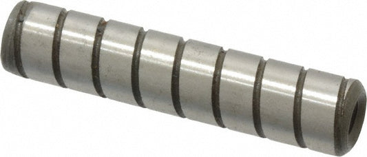 Jergens 31820 Spiral Groove Dowel Pin 3/8 x 1-3/4", Alloy Steel