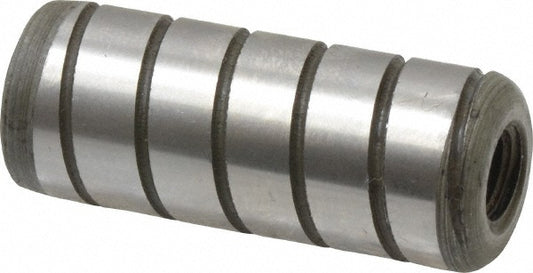 Jergens 31830 Spiral Groove Dowel Pin 1/2 x 1-1/4", Alloy Steel