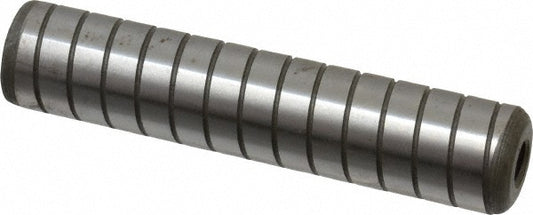 Jergens 31844 Spiral Groove Dowel Pin 5/8 x 3", Alloy Steel