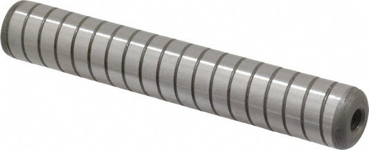 Jergens 31845 Spiral Groove Dowel Pin 5/8 x 4", Alloy Steel