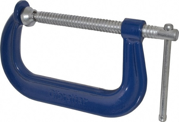 Gibraltar CCM00397-1 C-Clamp 6" Max Opening, 4-1/8" Throat Depth, Forged Steel