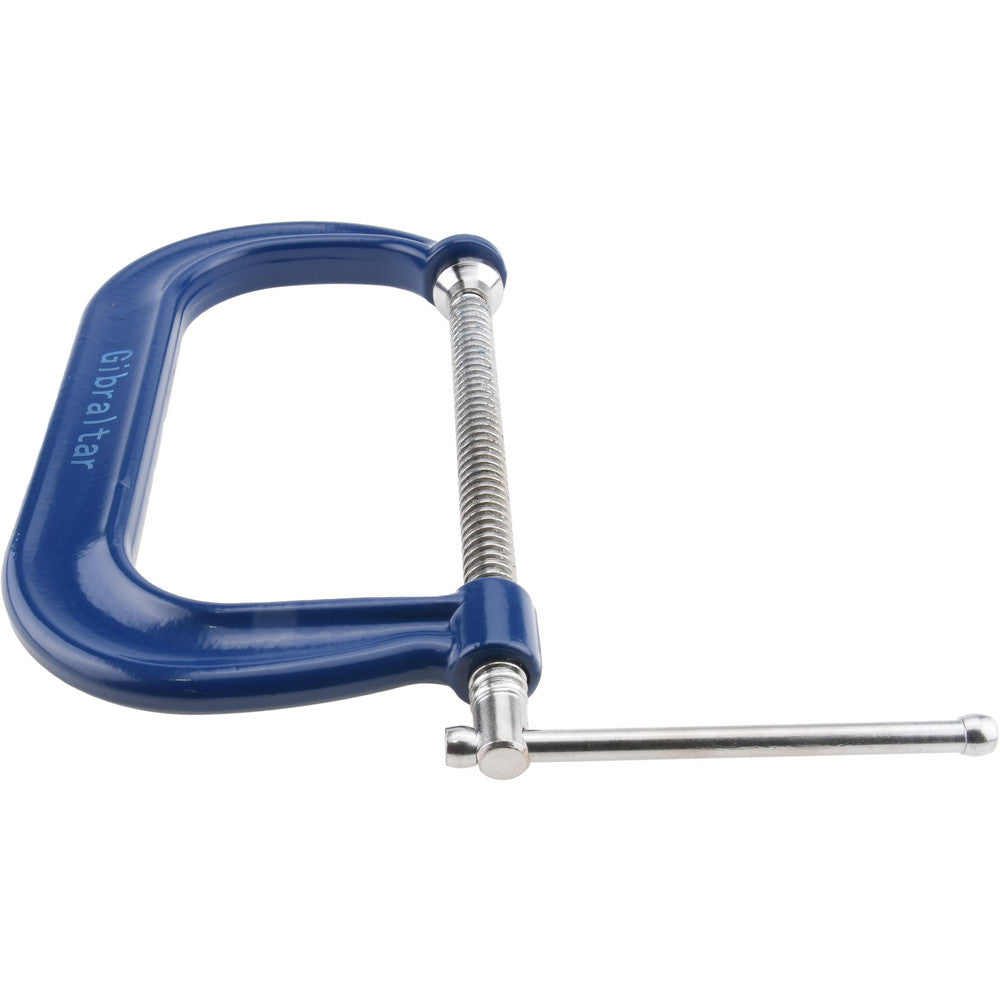 Gibraltar CCM00398-1 C-Clamp 8" Max Opening, 5" Throat Depth, Regular-Duty, Forged Steel Body