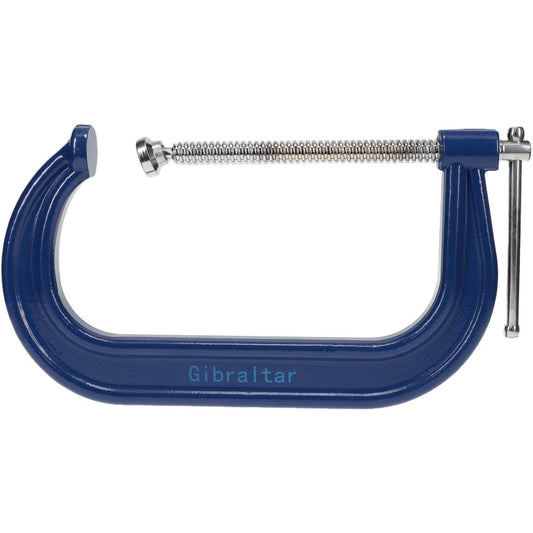 Gibraltar CCM00399-1 C-Clamp 10" Max Opening, 6" Throat Depth, Regular-Duty, Forged Steel Body