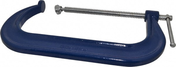 Gibraltar CCM00400-1 C-Clamp 12" Max Opening, 6-5/16" Throat Depth, Forged Steel