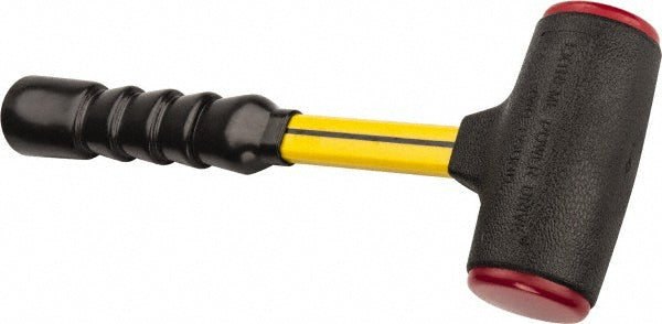 NUPLA 10062 Dead Blow Hammer 2 lb Head, 2" Face Dia, Urethane Head