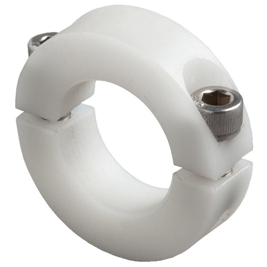 Climax Metal Products P2C-100 Shaft Collar Clamping Shaft, 1" Bore Dia, 1-3/4" OD, Plastic