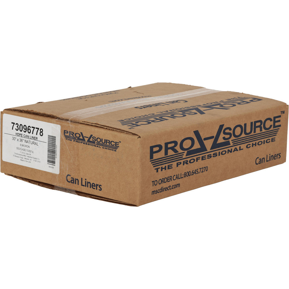 Pro-Source PSVNR303608N Light Duty Trash Bags 30 gal, 0.31 mil, Pack of 500