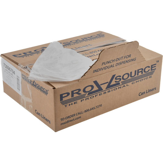 Pro-Source PSVNR385812N Household Trash Bags 60 gal, 0.47 mil, 200 Pack