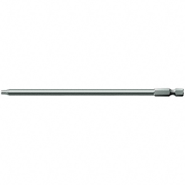 Wera 05060199001 Power Screwdriver Bit T25 Torx, TX25 Speciality Point Size, 1/4" Hex Drive