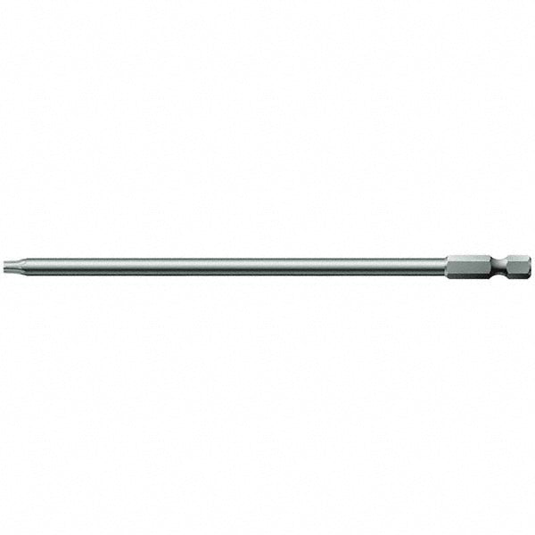 Wera 05060201001 Power Screwdriver Bit T30 Torx, TX30 Speciality Point Size, 1/4" Hex Drive