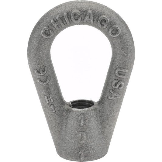 Gibraltar 17260 8 3,600 Lb Capacity, 1/2-13 Thread, Self Colored, Carbon Steel Heavy Duty Lifting Eye Nut
