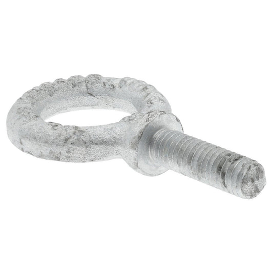 Gibraltar 26161 6 Fixed Lifting Eye Bolt With Shoulder, 1,400 lb Capacity, 3/8-16 Thread, Grade C-1035 Forged Steel