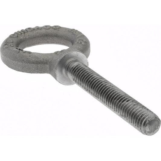 Gibraltar SP11971 Lifting Eye Bolt With Shoulder, 1,400 lb Capacity, 3/8-16 Thread, Grade C-1035 Steel